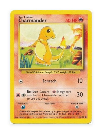 Charmander Base Set #46/102