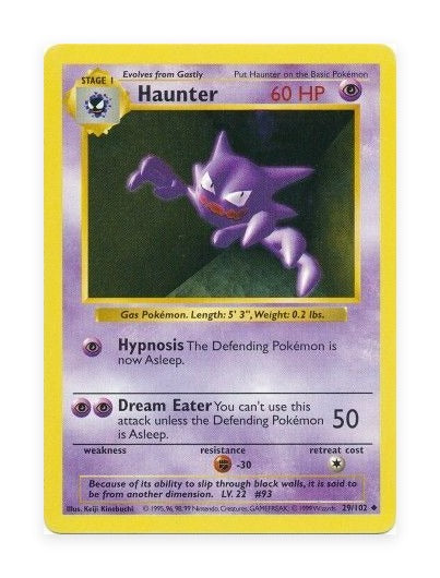 Haunter Base Set #29/102