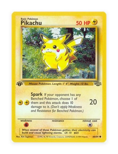 Pikachu Jungle #60/64